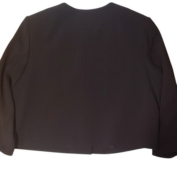Vintage Talbots Blazer Women Chocolate Brown -Size 18 - Picture 3 of 5